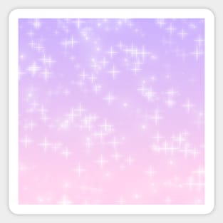 Pastel Sparkles Pattern Sticker